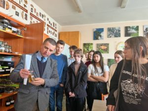 Ребята из Узденской средней школы №1 имени А.С. Пушкина посетили БГТУ